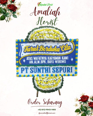 Papan Bunga Duka di Waled