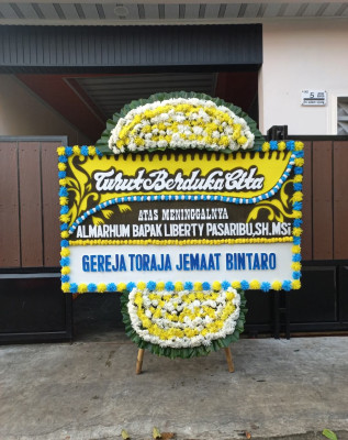 Papan Bunga Duka di Waled