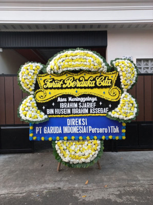 Papan Bunga Duka di Waled