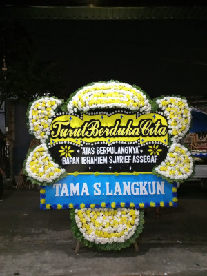 Papan Bunga Duka di Waled