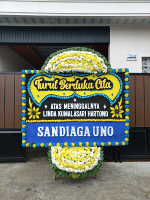 Papan Bunga Duka di Waled